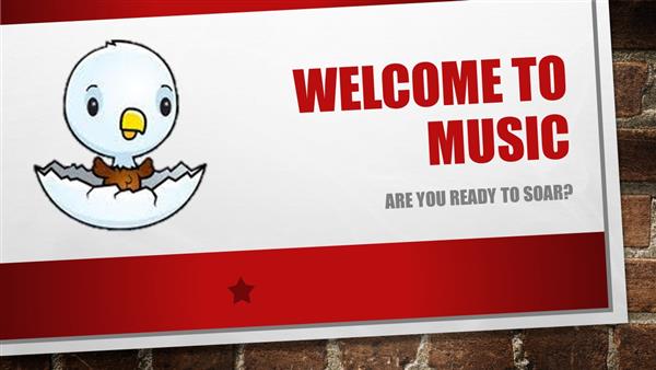 Welcome to Music!